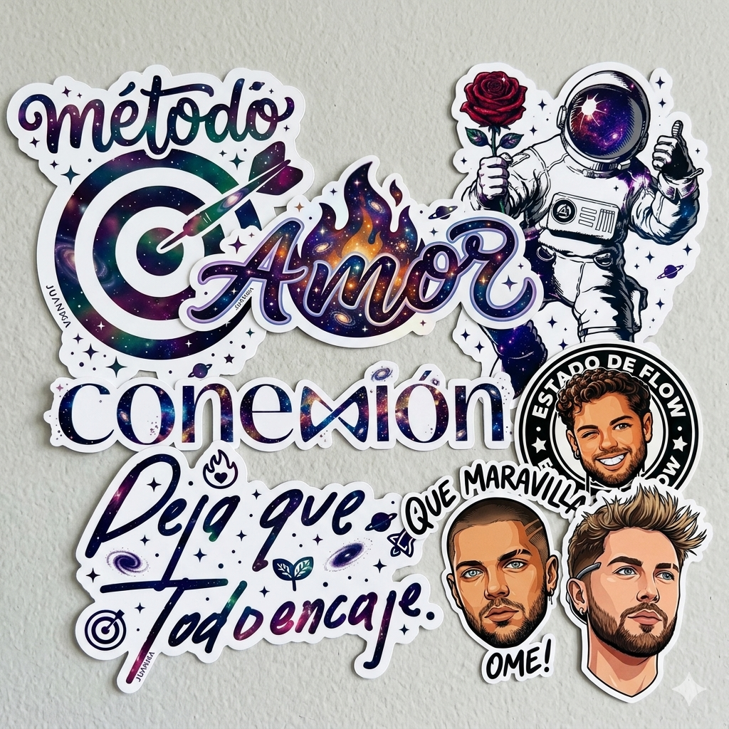Pack Stickers Cósmico #2